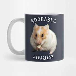 Adorable & Fearless (White Text) Mug